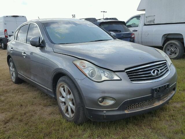 JNKAJ09E28M300254 - 2008 INFINITI EX35 GRAY photo 1