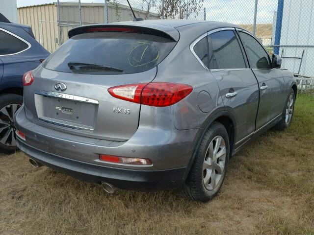 JNKAJ09E28M300254 - 2008 INFINITI EX35 GRAY photo 4