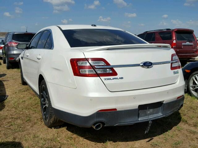 1FAHP2KT2EG127368 - 2014 FORD TAURUS WHITE photo 3