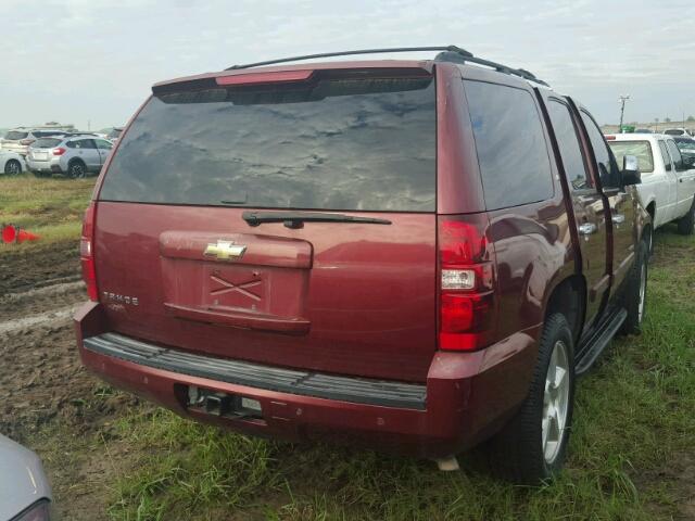 1GNFC13J38R153448 - 2008 CHEVROLET TAHOE C150 MAROON photo 4