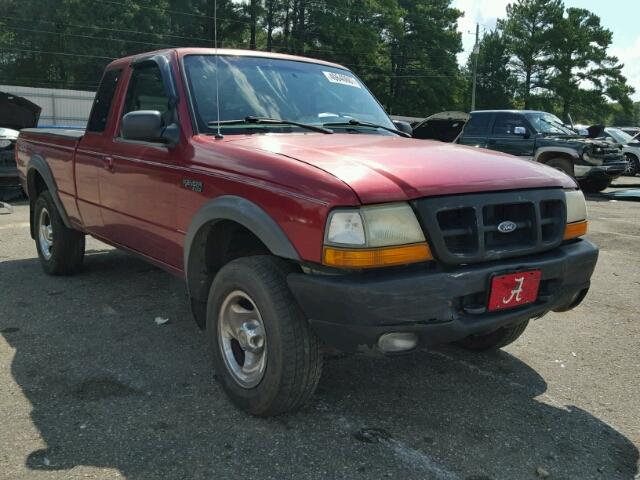 1FTZR15X4WPA23709 - 1998 FORD RANGER RED photo 1