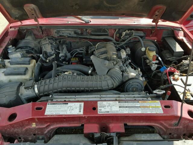 1FTZR15X4WPA23709 - 1998 FORD RANGER RED photo 7