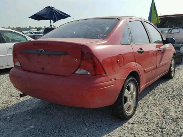 1FAFP34Z43W261817 - 2003 FORD FOCUS SE C RED photo 4