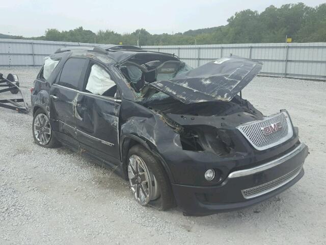 1GKKVTED4BJ342589 - 2011 GMC ACADIA BLACK photo 1