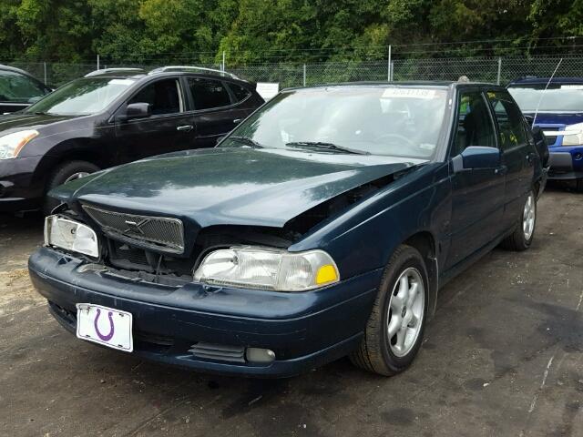 YV1LS5545W1468139 - 1998 VOLVO S70 GREEN photo 2