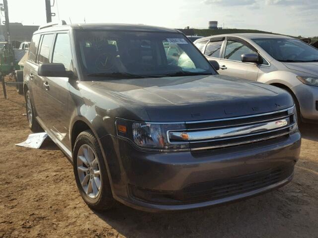 2FMGK5B82FBA04322 - 2015 FORD FLEX GRAY photo 1