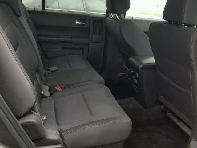 2FMGK5B82FBA04322 - 2015 FORD FLEX GRAY photo 6