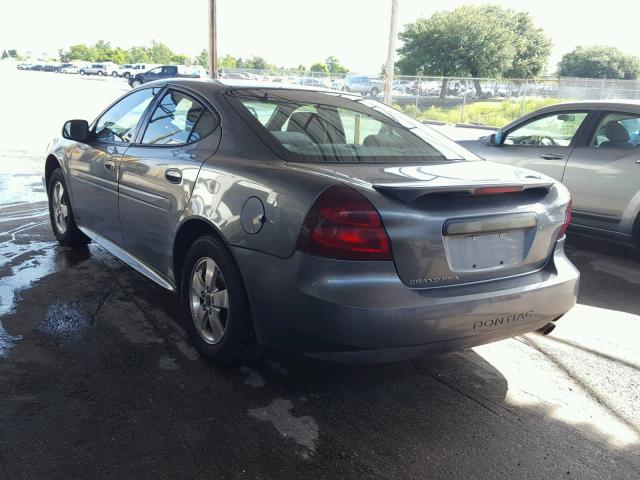 2G2WP522751134649 - 2005 PONTIAC GRAND PRIX GRAY photo 3