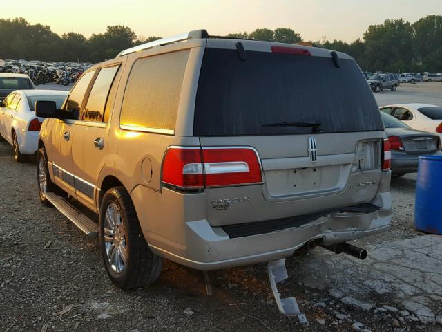 5LMFU28588LJ07083 - 2008 LINCOLN NAVIGATOR GOLD photo 3