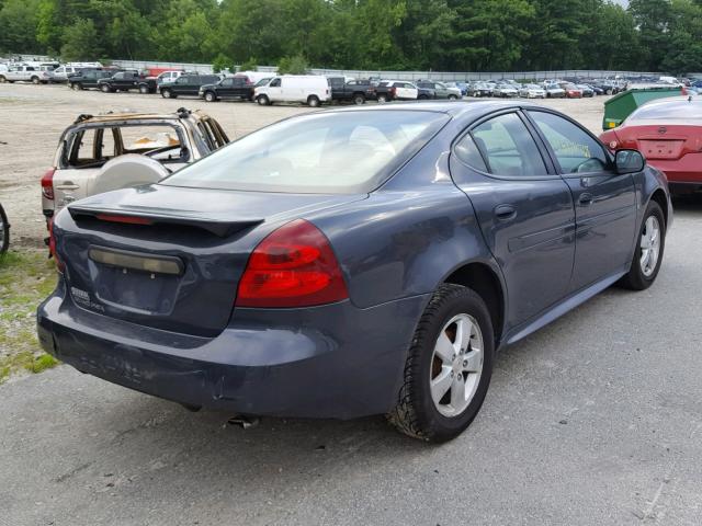 2G2WP552781183317 - 2008 PONTIAC GRAND PRIX BLUE photo 4