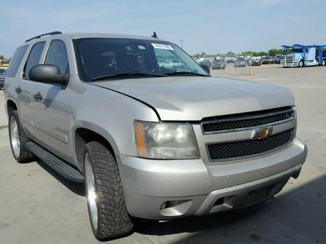 1GNFC13C17R376295 - 2007 CHEVROLET TAHOE C150 SILVER photo 1