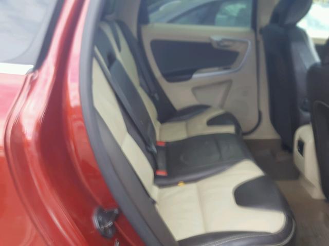 YV4992DZ4A2034365 - 2010 VOLVO XC60 T6 RED photo 6