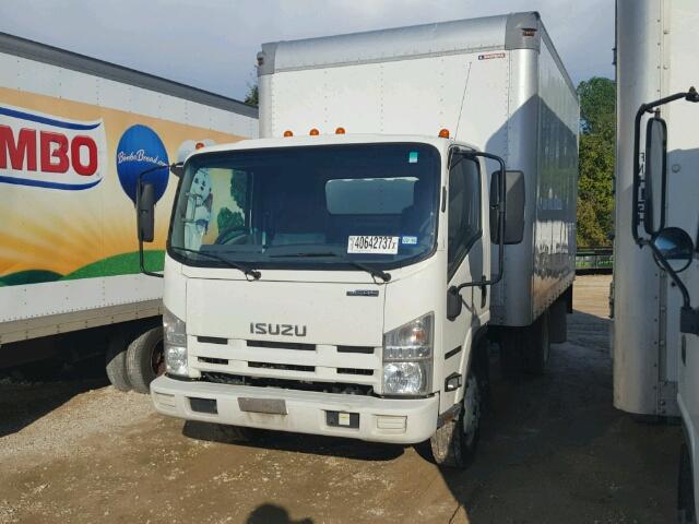 54DC4W1B2ES801993 - 2014 ISUZU NPR HD WHITE photo 2