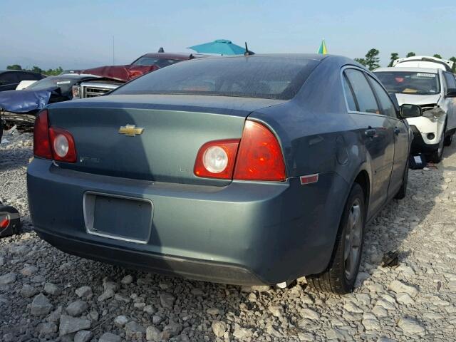 1G1ZG57B09F251143 - 2009 CHEVROLET MALIBU LS Dəniz mavisi foto 4