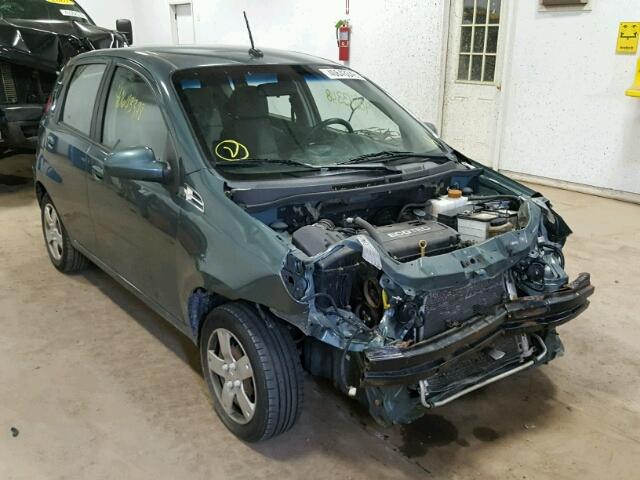 KL1TD6DEXAB129824 - 2010 CHEVROLET AVEO LS BLUE photo 1