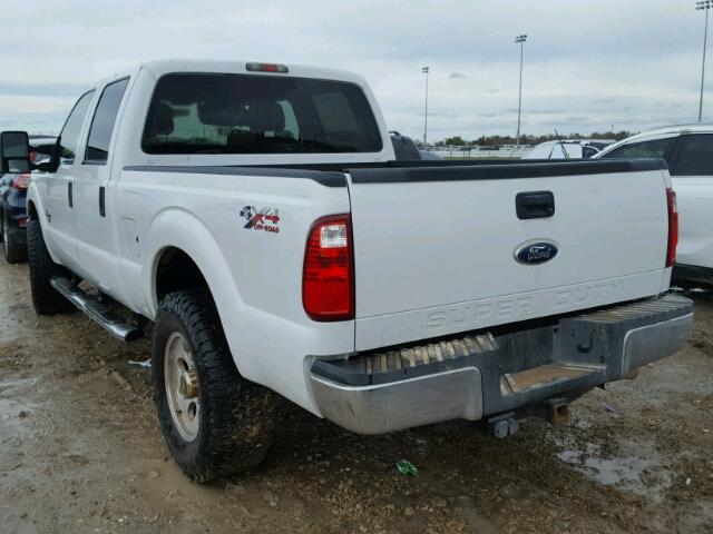 1FT7W2BT3CEA87772 - 2012 FORD F250 WHITE photo 3