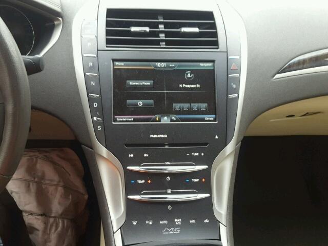 3LN6L2GK0DR816888 - 2013 LINCOLN MKZ Սպիտակ լուսանկար 9