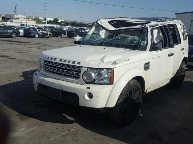 SALAM2D48AA539102 - 2010 LAND ROVER LR4 HSE PL WHITE photo 2