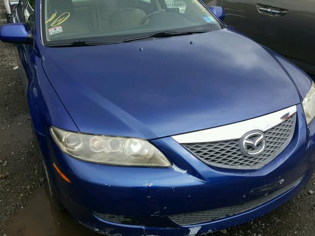 1YVHP80C555M52702 - 2005 MAZDA 6 I Mavi foto 9