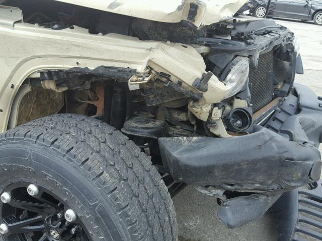 1J4AA2D10BL517245 - 2011 JEEP WRANGLER S CREAM photo 9