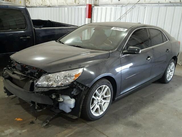 1G11C5SL0FF184077 - 2015 CHEVROLET MALIBU 1LT CHARCOAL photo 2