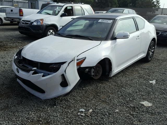 JTKJF5C75E3083626 - 2014 TOYOTA SCION TC 白色 照片 2