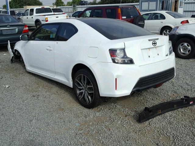 JTKJF5C75E3083626 - 2014 TOYOTA SCION TC 白色 照片 3