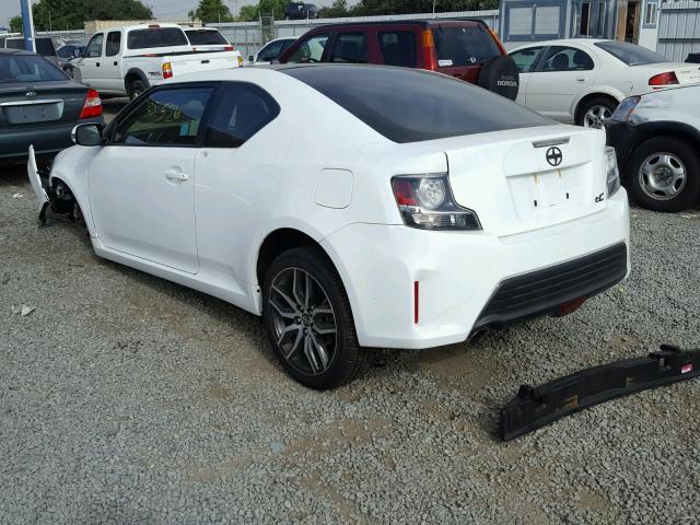 JTKJF5C75E3083626 - 2014 TOYOTA SCION TC WHITE photo 3