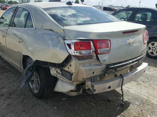 1G11B5SL5EF205135 - 2014 CHEVROLET MALIBU LS თაფლისფერი ფოტო 9