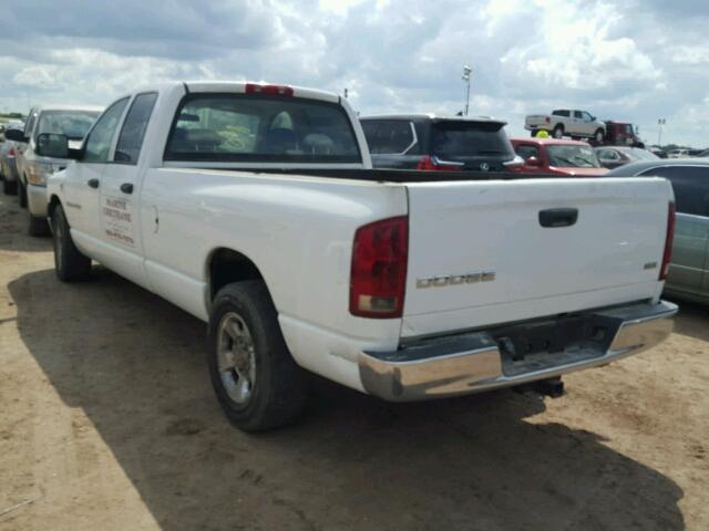 3D7KR28C26G244946 - 2006 DODGE RAM 2500 S WHITE photo 3