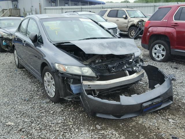 2HGFA1F39AH509582 - 2010 HONDA CIVIC VP GRAY photo 1