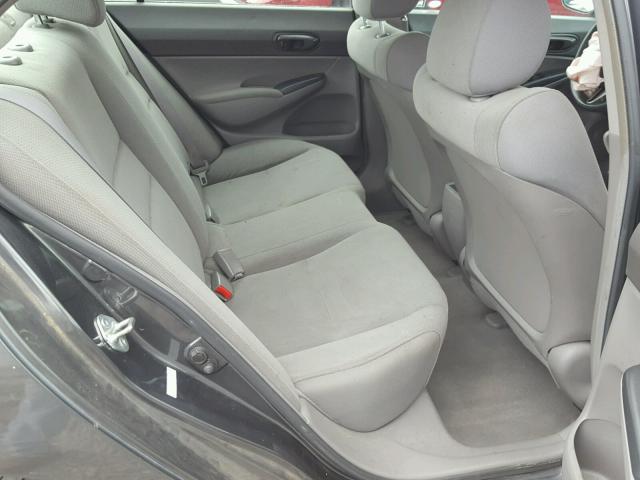 2HGFA1F39AH509582 - 2010 HONDA CIVIC VP GRAY photo 6