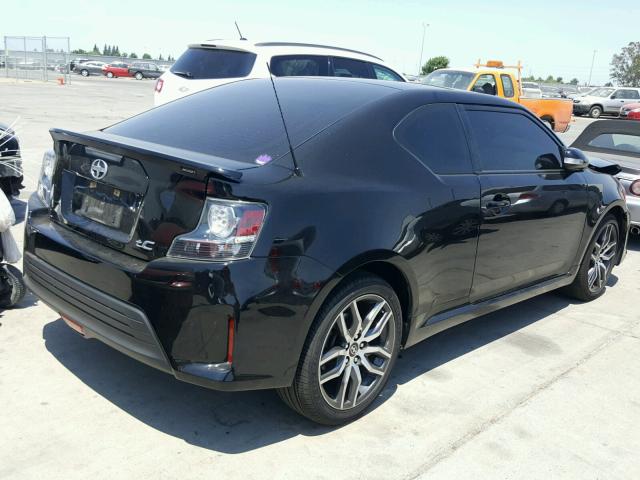 JTKJF5C77FJ009802 - 2015 TOYOTA SCION TC 黑色 照片 4