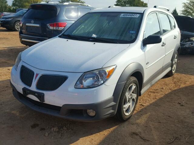 5Y2SL65828Z422022 - 2008 PONTIAC VIBE WHITE photo 2