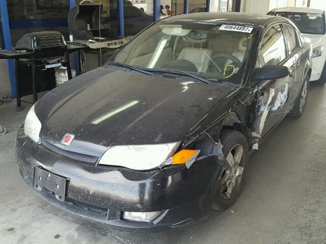 1G8AW18B07Z153072 - 2007 SATURN ION LEVEL BLACK photo 2