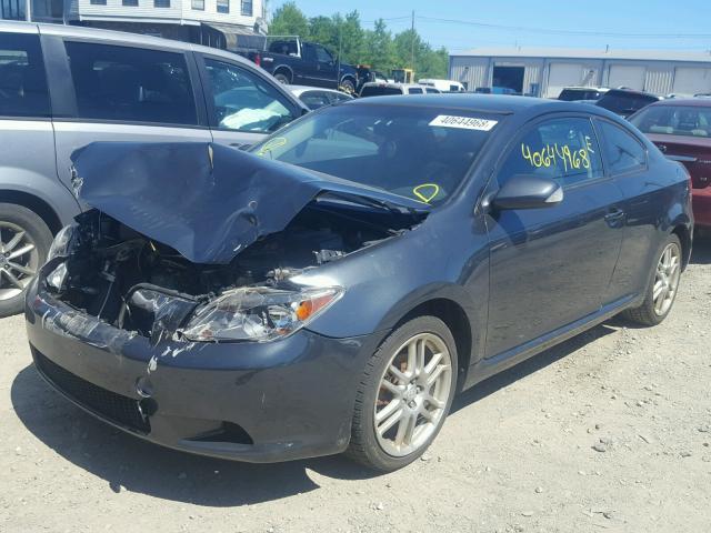 JTKDE177960070576 - 2006 TOYOTA SCION TC GRAY photo 2