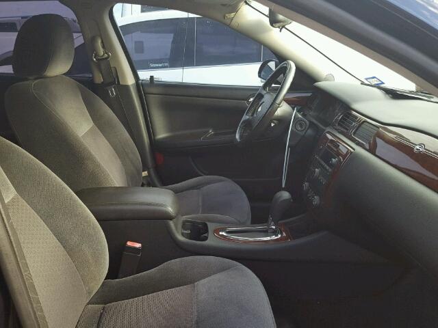 2G1WB5EK1A1198601 - 2010 CHEVROLET IMPALA BLUE photo 5