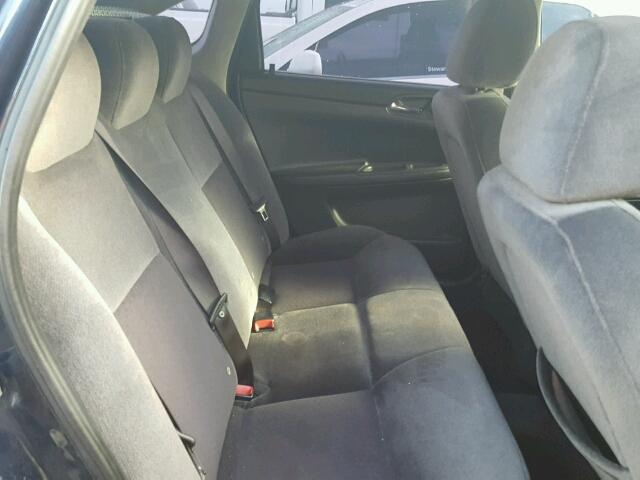 2G1WB5EK1A1198601 - 2010 CHEVROLET IMPALA BLUE photo 6