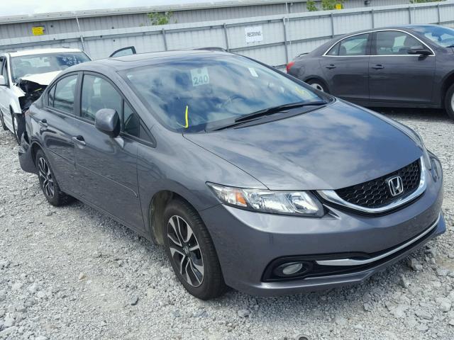 19XFB2F93DE078601 - 2013 HONDA CIVIC EXL 灰色 照片 1