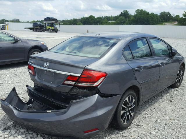 19XFB2F93DE078601 - 2013 HONDA CIVIC EXL 灰色 照片 4