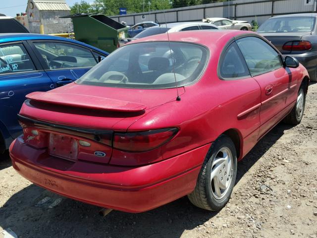 3FAKP1138XR163613 - 1999 FORD ESCORT ZX2 RED photo 4