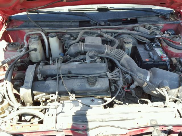 3FAKP1138XR163613 - 1999 FORD ESCORT ZX2 RED photo 7