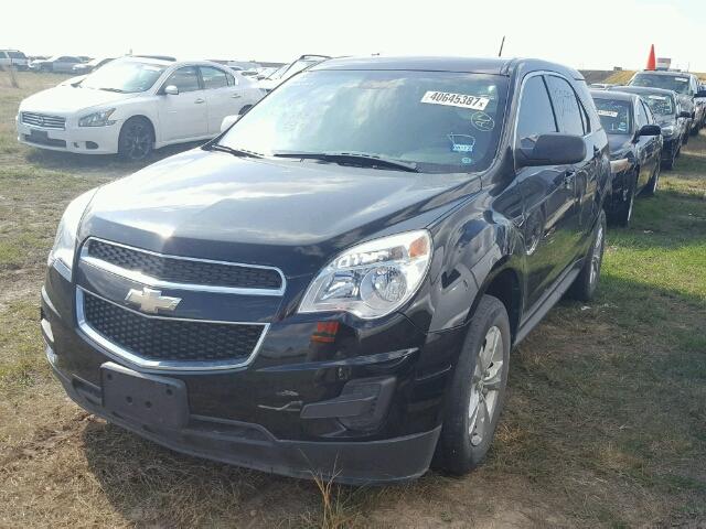 2GNALAEK5E6366747 - 2014 CHEVROLET EQUINOX LS BLACK photo 2