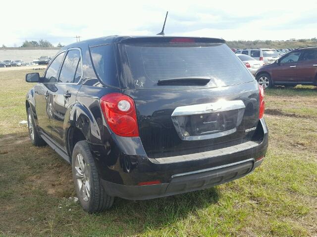 2GNALAEK5E6366747 - 2014 CHEVROLET EQUINOX LS BLACK photo 3