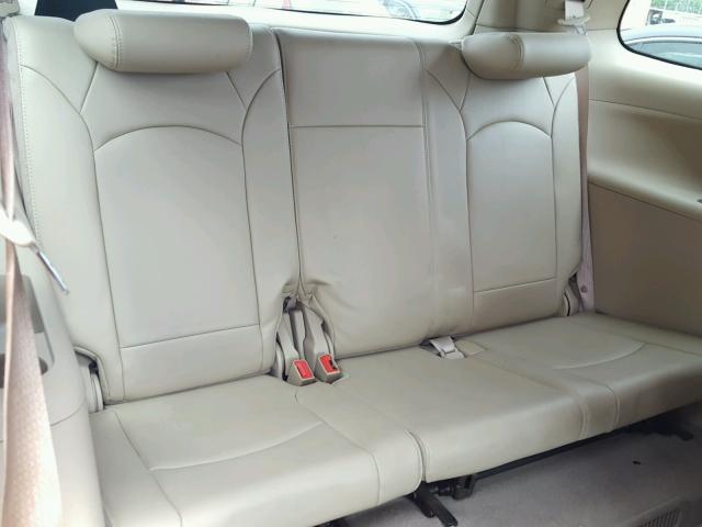 5GZLRVED9AJ135094 - 2010 SATURN OUTLOOK XR ბეჟი ფოტო 9