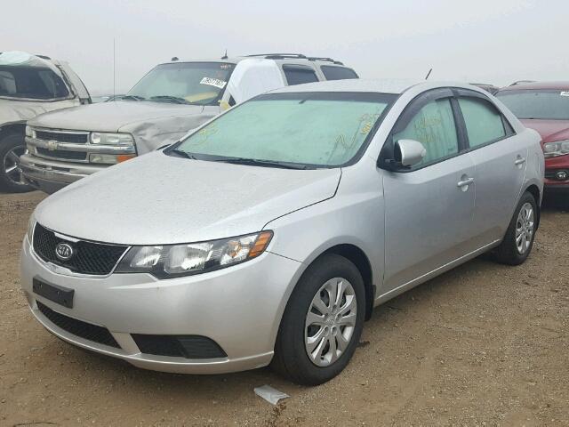 KNAFU4A21A5203728 - 2010 KIA FORTE SILVER photo 2