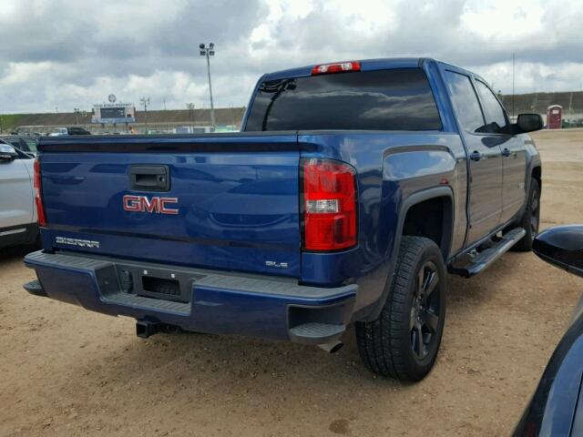 3GTP1MECXHG233316 - 2017 GMC SIERRA BLUE photo 4