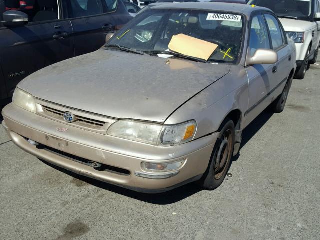 2T1BB02E1VC195972 - 1997 TOYOTA COROLLA DX TAN photo 2