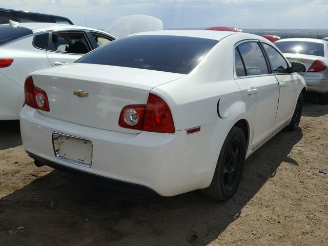 1G1ZH57B784279030 - 2008 CHEVROLET MALIBU 1LT WHITE photo 4