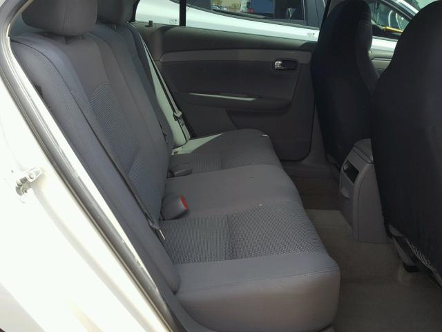 1G1ZH57B784279030 - 2008 CHEVROLET MALIBU 1LT WHITE photo 6